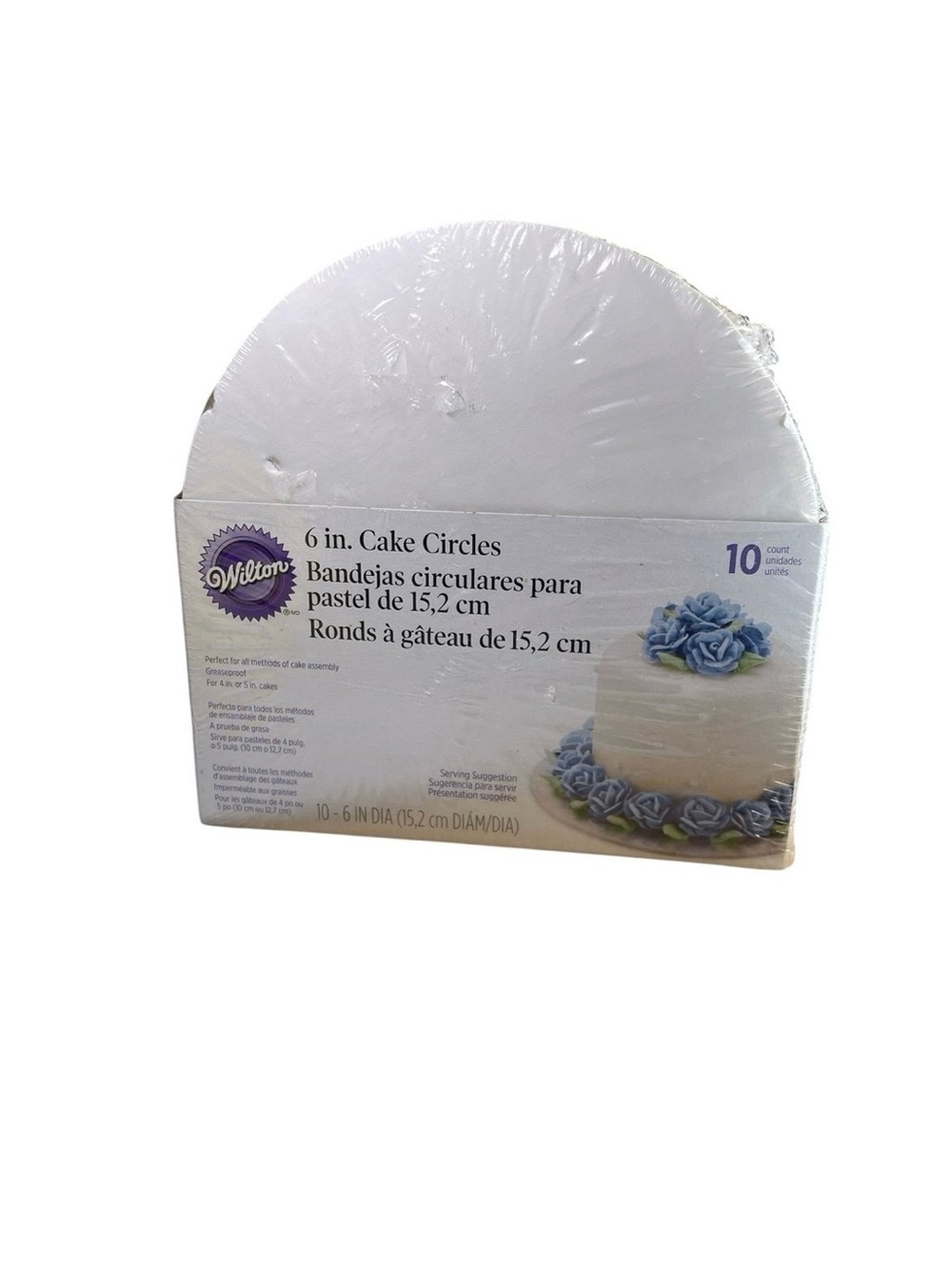 Cake circles package